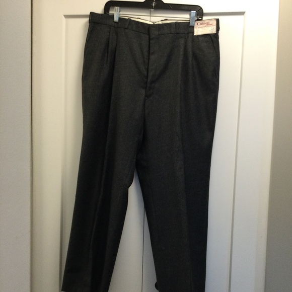 NWT Beautiful Mens 100% Wool Dress Pants - Picture 2 of 6